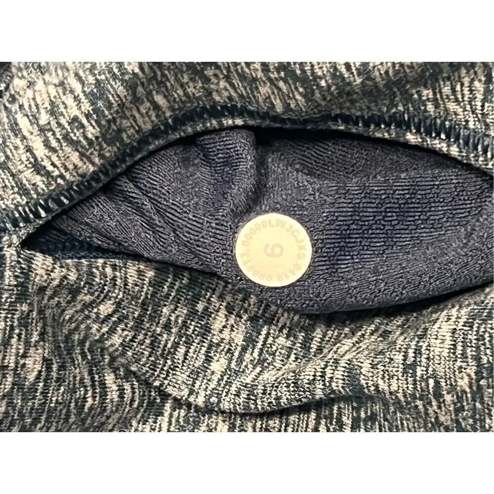 Lululemon always alert 1/4 zip long sleeve heathered patrol blue top 6